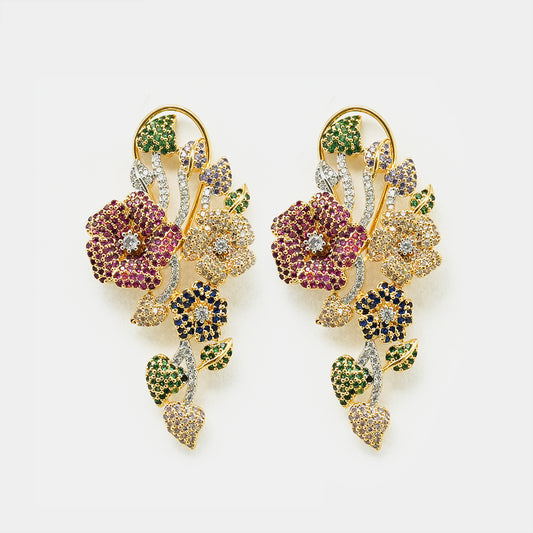 Rajwadi South Indian Earrings