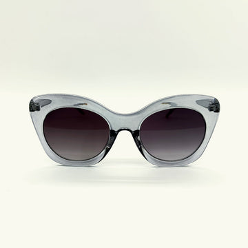 Cat Eyes Grey Glasses