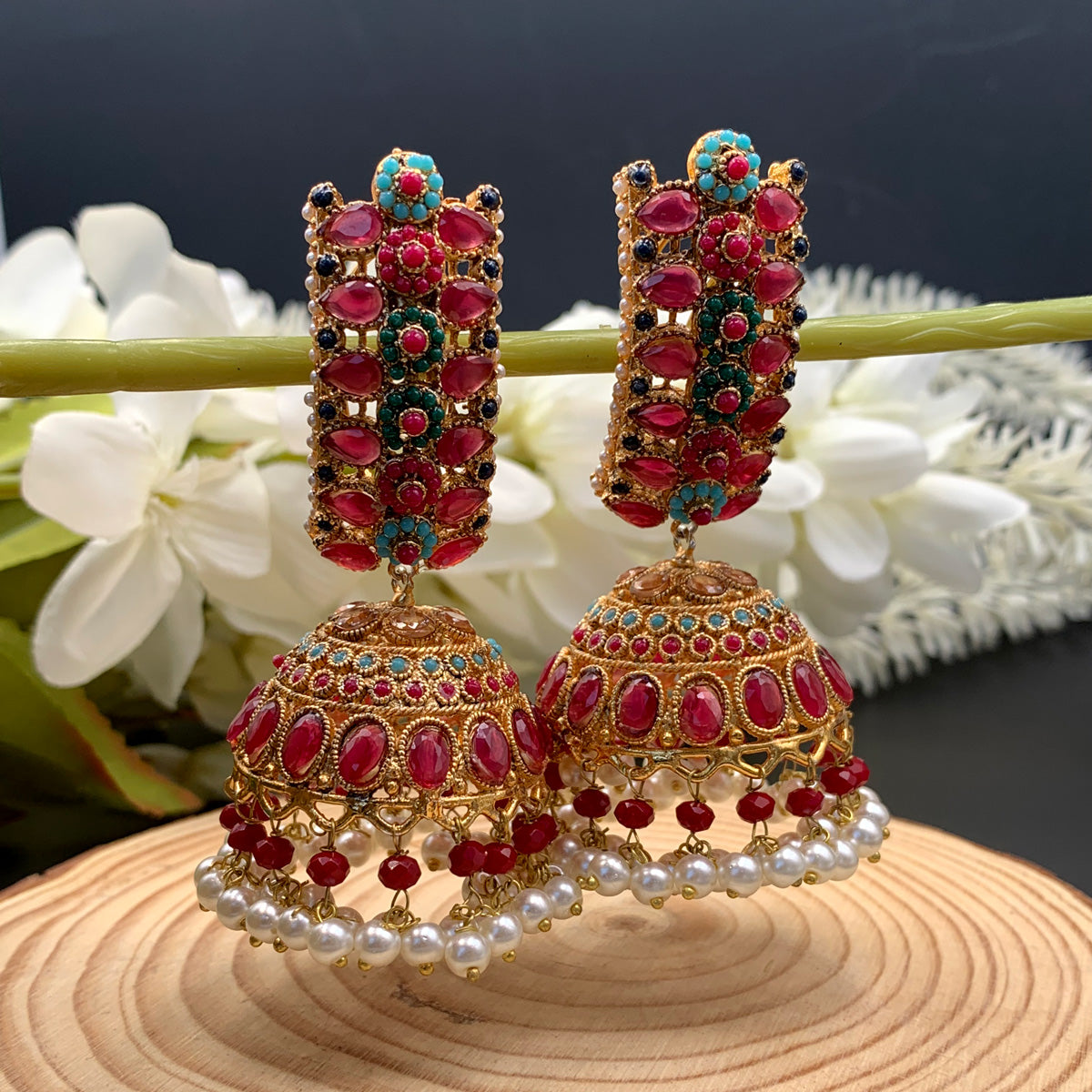 Jumna Kundan Earrings