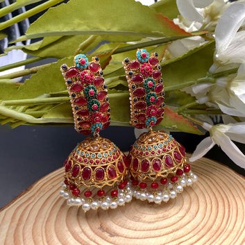Jumna Kundan Earrings