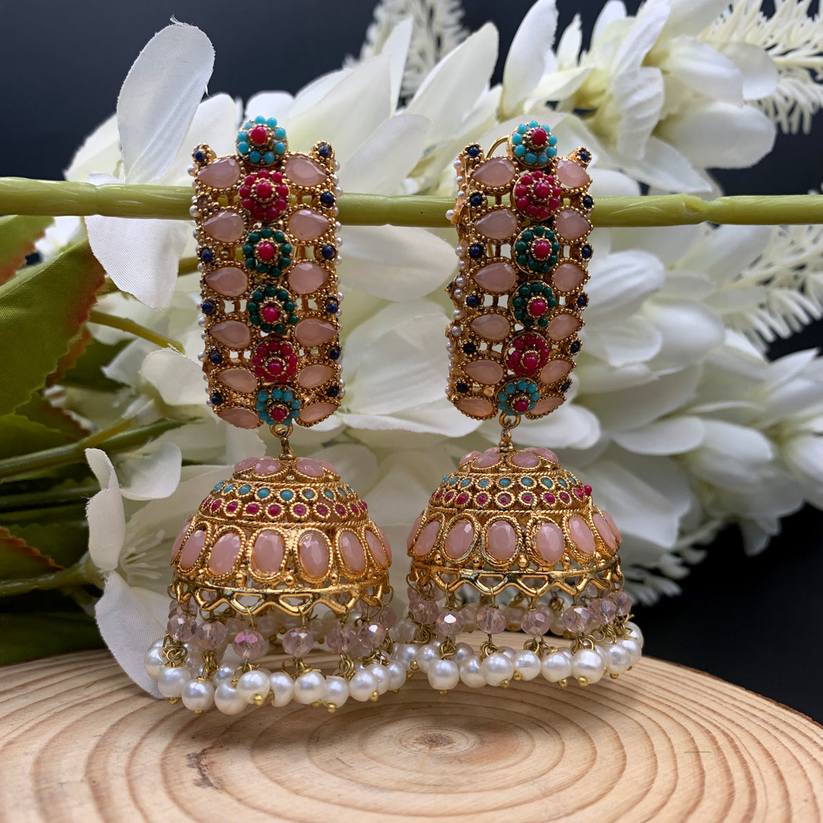 Jumna Kundan Earrings