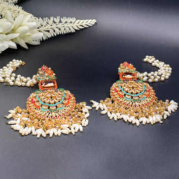 Rani Kundan Earrings