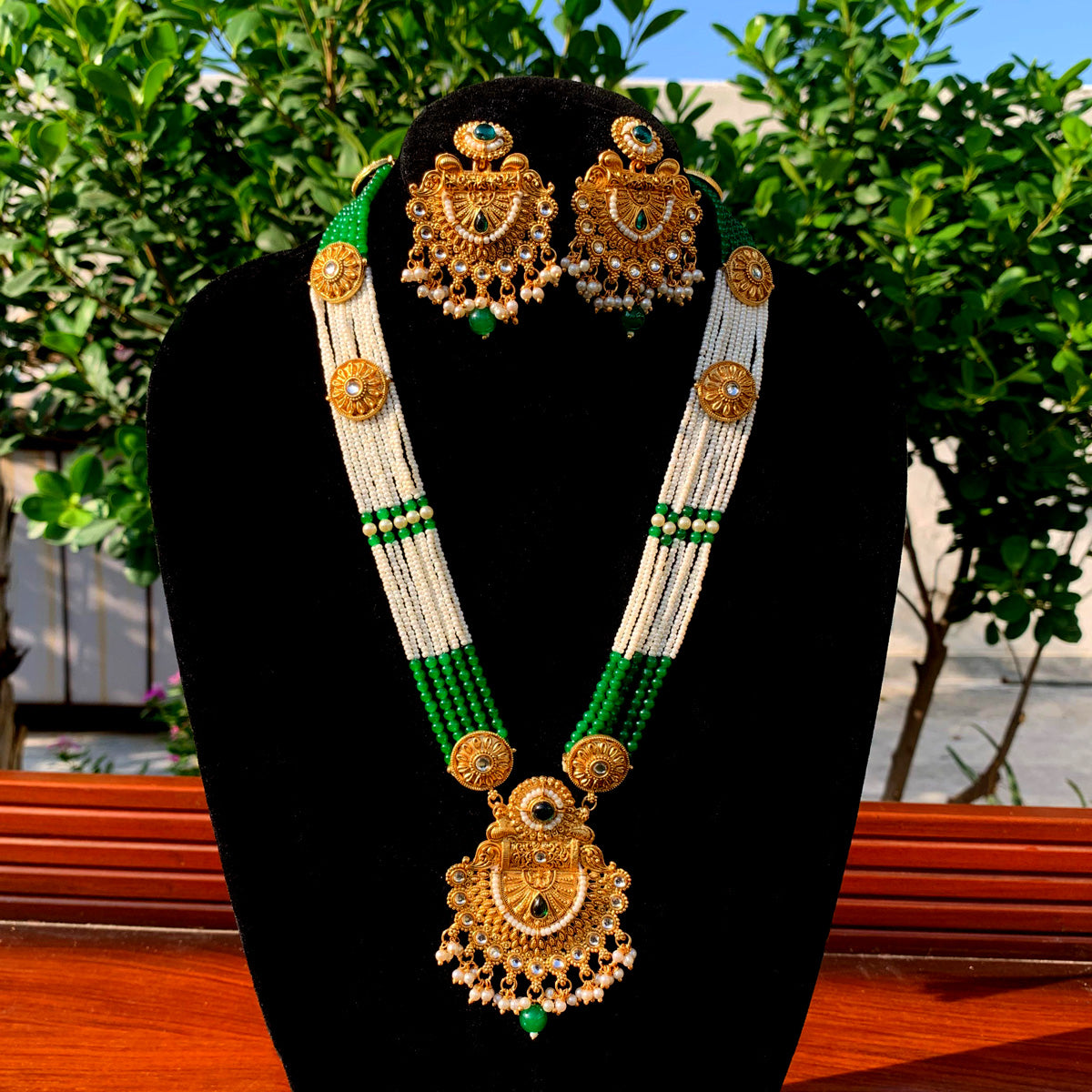 Premium Rajwadi Necklace