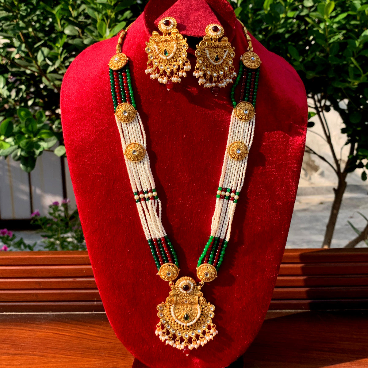 Premium Rajwadi Necklace