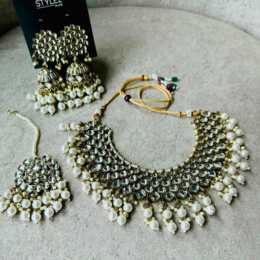 Premium Furshi Kundan Necklace