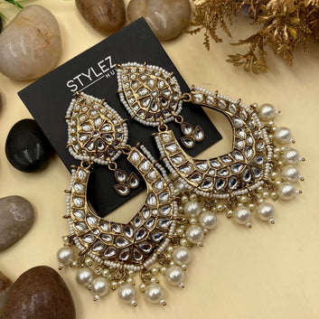 Premium Furshi Kundan Earrings