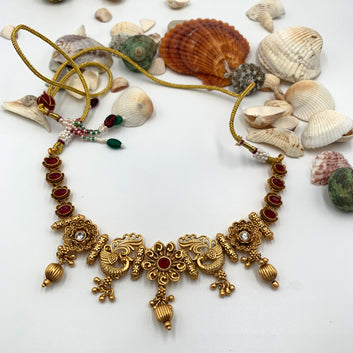 Anneliese Rajwadi Necklace & Earrings Set