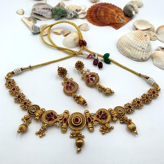 Heidi Rajwadi Necklace & Earrings Set