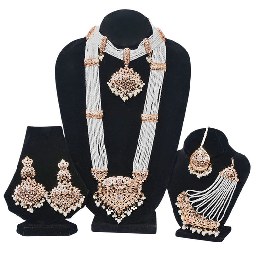 Hyderabadi Long Mala Bridal Set