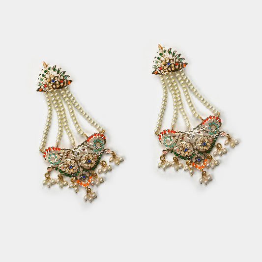 Nauratan Patri Bali Earrings