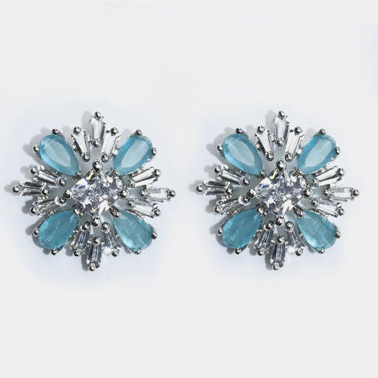 Frosty Zircon  Earrings