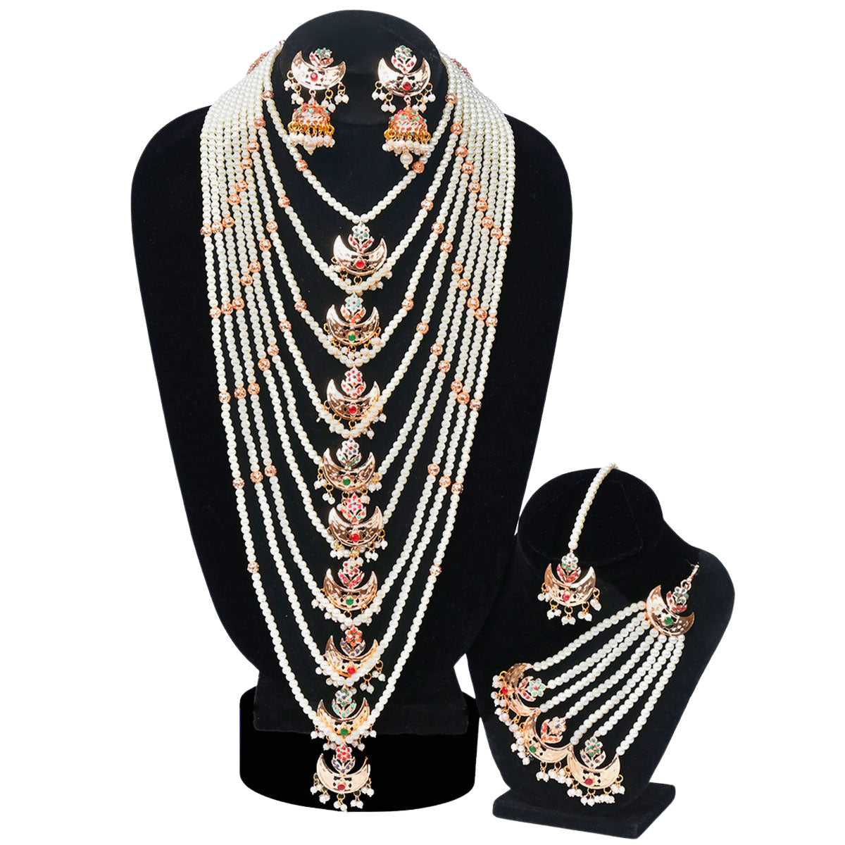 Hyderabadi Multi 9 Lara Bridal Set